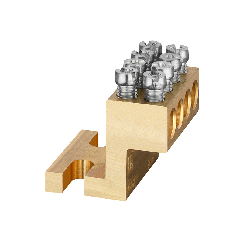 Busklem 1-polig, 4x16 mm² - PVK 416