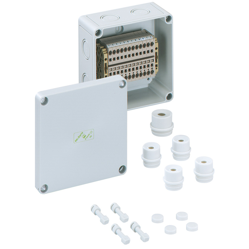 Rijenklemmenbehuizing - RK 4/12 SL-12x4²