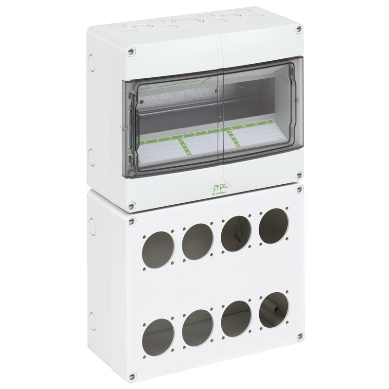 Contactdoos behuizingen leeg - STV 1208-L