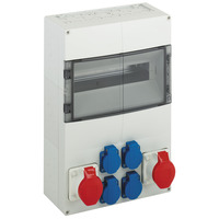 contactdoos combinatie - AKi 14-3S