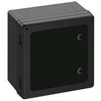 Lege behuizing met scharnierdeur - GEOS-S 3030-18-o/sw