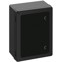 Lege behuizing met scharnierdeur - GEOS-S 3040-18-o/sw