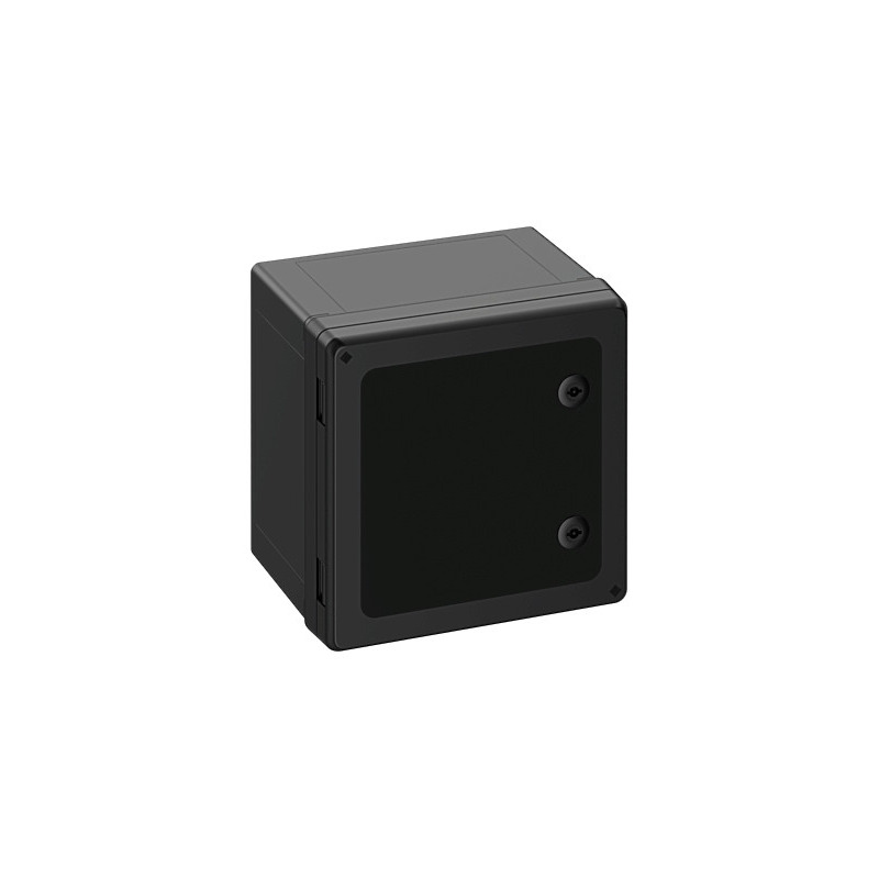 Lege behuizing met scharnierdeur - GEOS-S 3030-22-o/sw