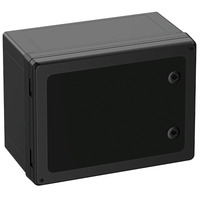 Lege behuizing met scharnierdeur - GEOS-S 4030-22-o/sw