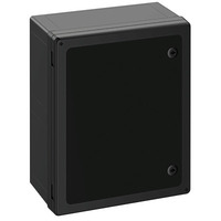 Lege behuizing met scharnierdeur - GEOS-S 4050-22-o/sw