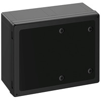 Lege behuizing met scharnierdeur - GEOS-S 5040-22-o/sw