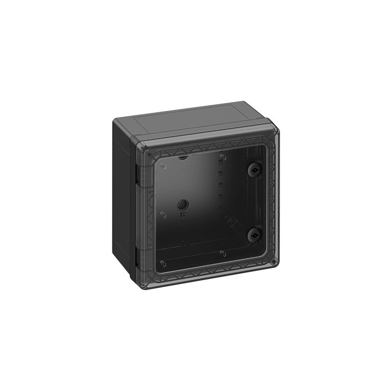 Lege behuizing met scharnierdeur - GEOS-S 3030-18-to/sw