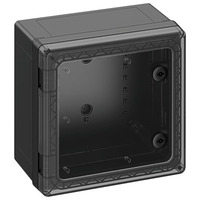 Lege behuizing met scharnierdeur - GEOS-S 3030-18-to/sw