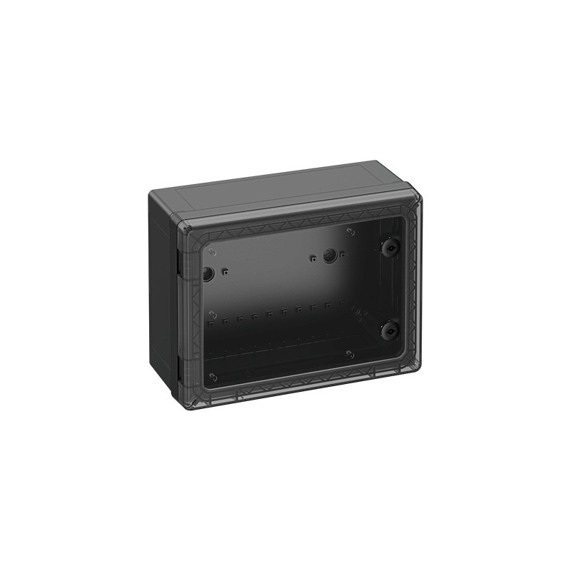 Lege behuizing met scharnierdeur - GEOS-S 4030-18-to/sw