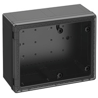 Lege behuizing met scharnierdeur - GEOS-S 5040-22-to/sw