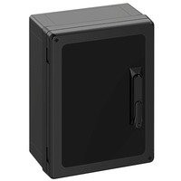 Lege behuizing met scharnierdeur - GEOS-S 3040-18-o/SH/sw