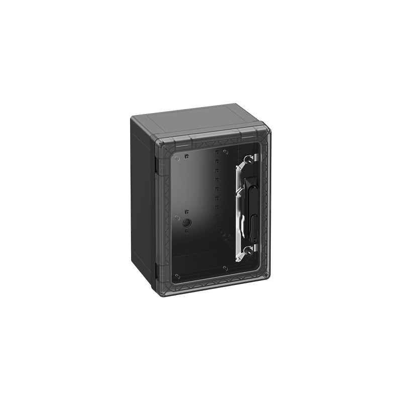 Lege behuizing met scharnierdeur - GEOS-S 3040-22-to/SH/sw