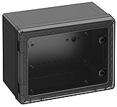 Lege behuizing met scharnierdeur - GEOS-S 4030-22-to/sw