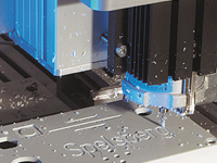 CNC-frees in gebruik